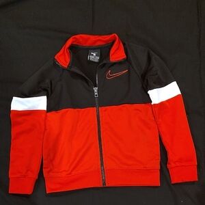 Nike Kids Red and Black Jacket
